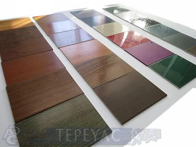 Perfiles acabado madera